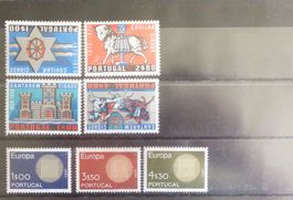 PORTUGAL: Des timbres neufs **/*, 1946–1970, 4 photos