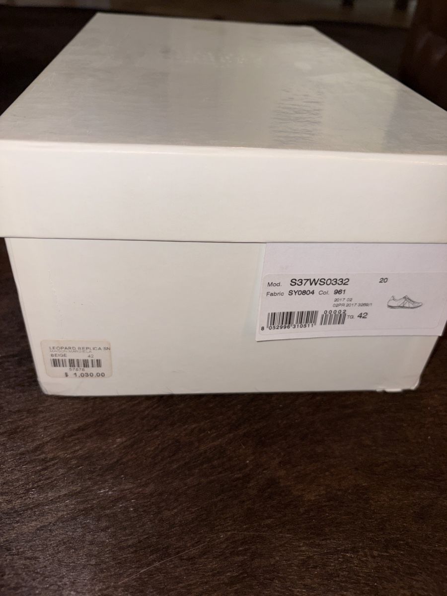 Maison Margiela Scarpe da uomo: Margiela Replica leopard – Usato da Rombach venduto da akiromay 6