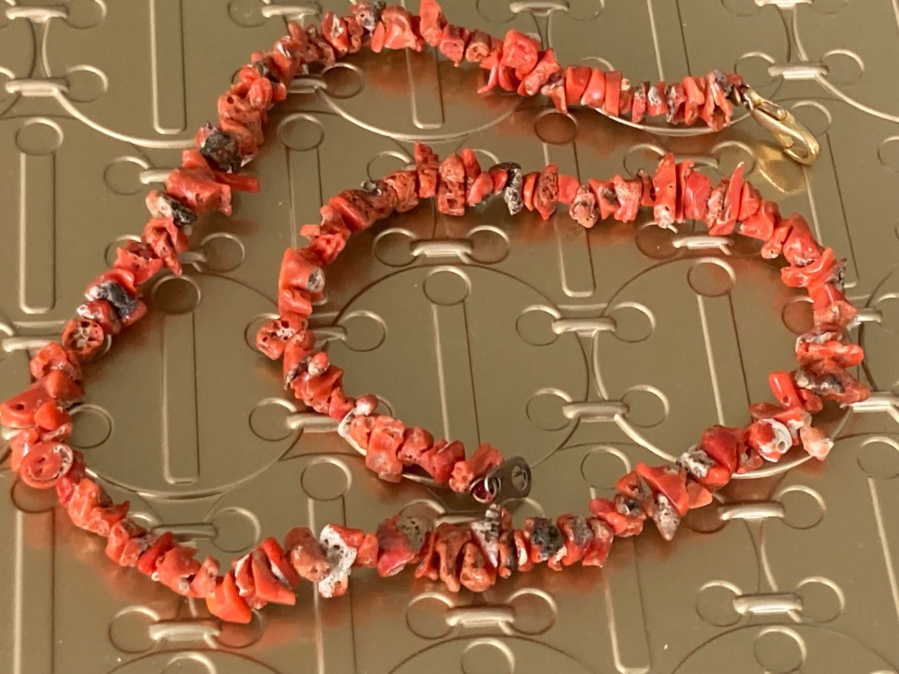 Ketten: Collier vintage corail – Gebraucht aus Marly von Antigona71