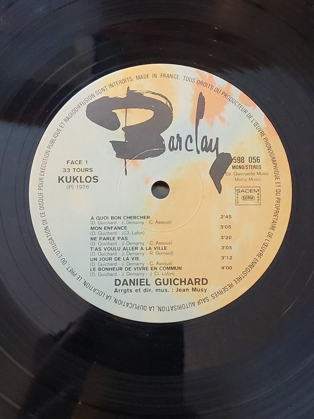 Dischi in vinile: Daniel Guichard - Vinyle 33T - Vintage – Usato da La Chaux-de-Fonds venduto da reu_kx5l 3