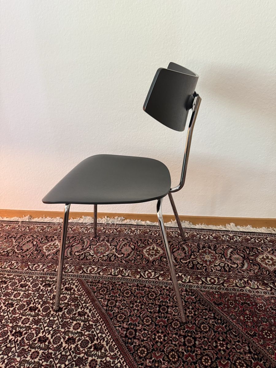 Bolia Stühle: 5 Bolia Bird Chairs (black + chrome) – Gebraucht aus Zürich von vik_wzv8 2