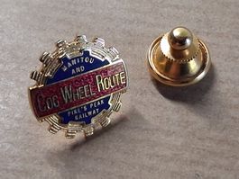 Rarer Gold Pin "Cog Wheel Route"Tie Pack Pike'sPeack Manitou