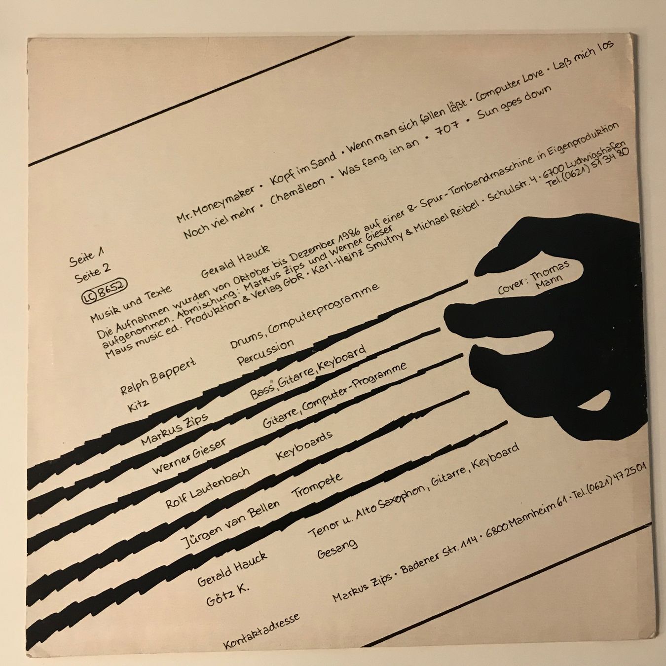 Dischi in vinile: Juckreiz - Same – Usato da Aesch BL venduto da BlueMusicRecords 1