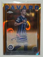 Benjamin Parvard /25- autograph Topps Chrome- Internazionale
