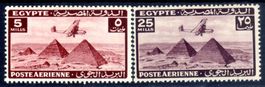 FLUGZEUG ÜBER PYRAMIDEN 1941 ** POSTFRISCH ** - AC311