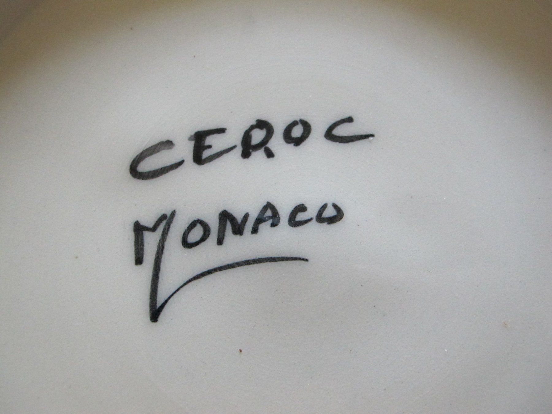 Ciotole: Obstschale Ceroc Monaco Porzellan oder Keramic Vintage – Usato da Altnau venduto da LinaAuktion 5