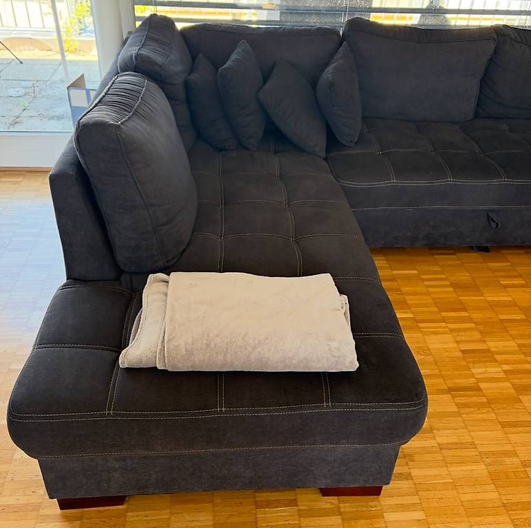 Divani: Ecksofa in Anthrazit – Usato da Wettingen venduto da luc_skt2 1