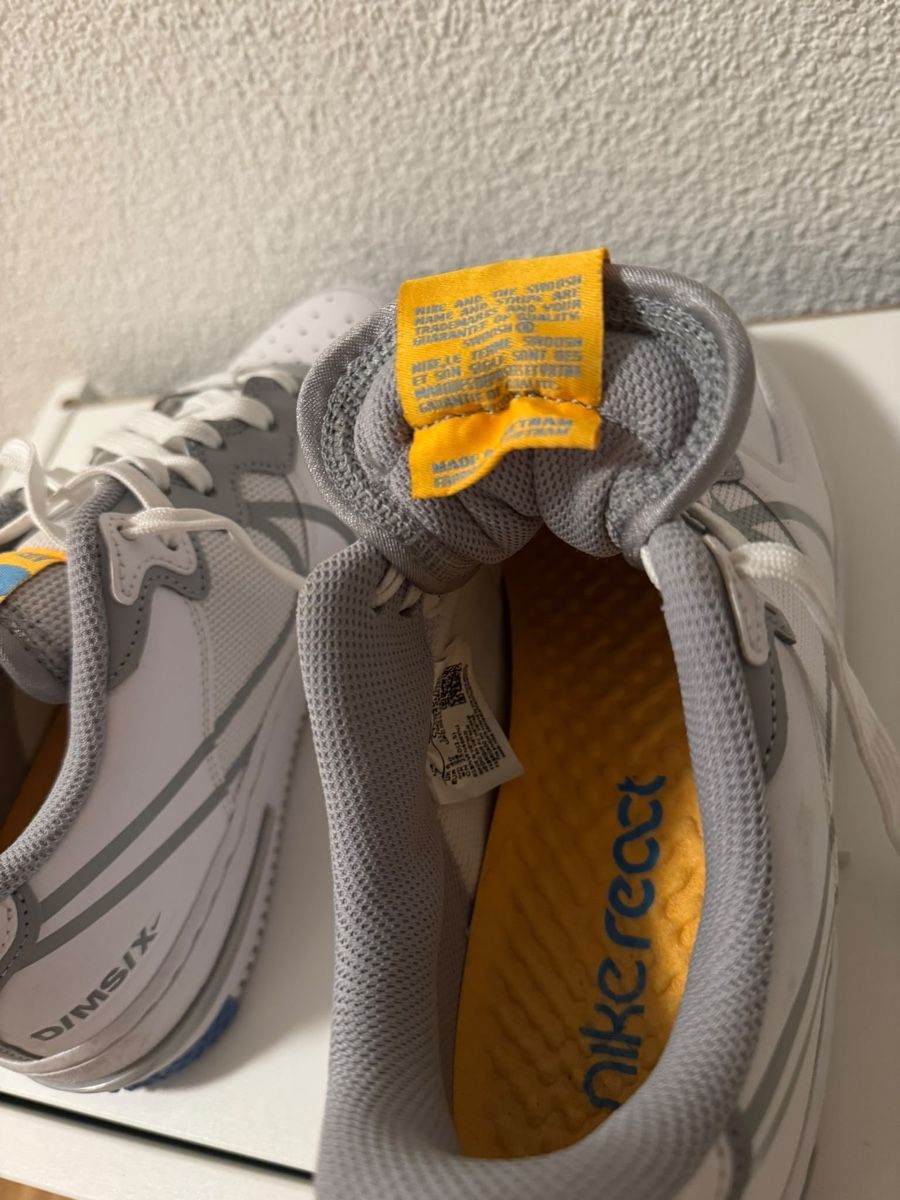 Nike Scarpe da uomo: Nike Air Force 1 React D/MS/X Weiss Grau Gelb – Nuovo (secondo la descrizione) da Zürich venduto da cha_5lzh 5