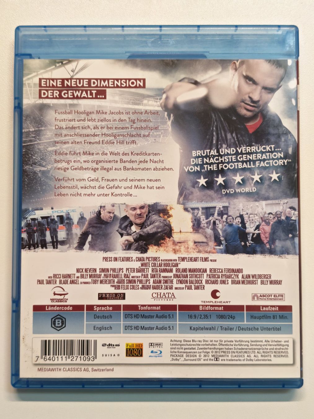 Tutti i DVDs: White Collar Hooligan – Usato da Liestal venduto da Kratzilla 2
