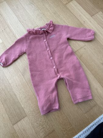 Baby Strampler von Obaibi in Altrosa 3Mte