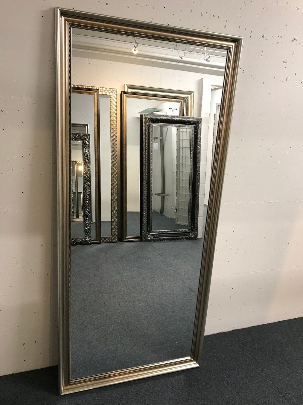 Specchi: Spiegel PRIA Rahmen silber 85 x 185 cm – Nuovo e nell'imballaggio originale da Unterentfelden venduto da moebelrufli 2