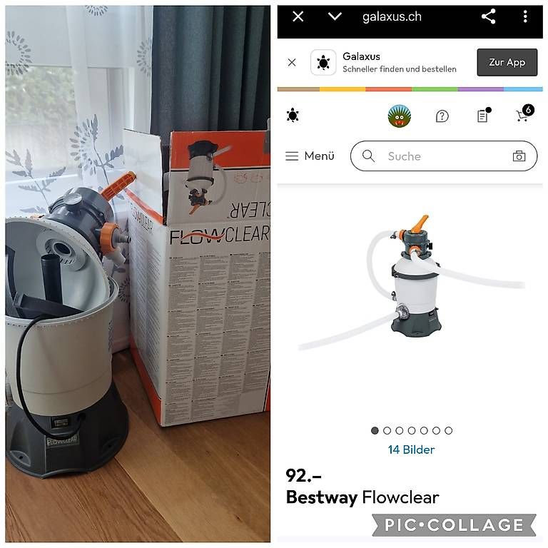 Accessori per Piscine: Bestway Flowclear Sandfilteranlage – Usato da Kriens venduto da Alilar
