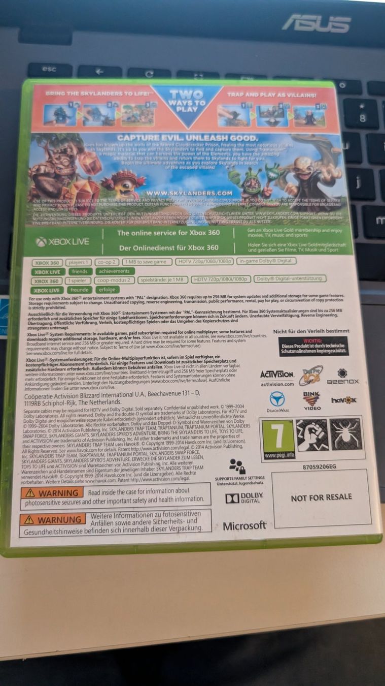 Giochi: Skylanders Trap Team - Xbox 360 Game – Usato da Hünenberg See venduto da SpecialEditionGaming 1