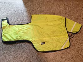 Nehrendecke in Neon-Gelb für Pferd / Couvre-reins jaune fluo