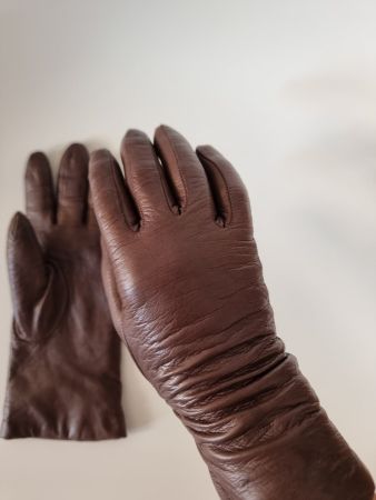 Leder Handschuhe (gefüttert)