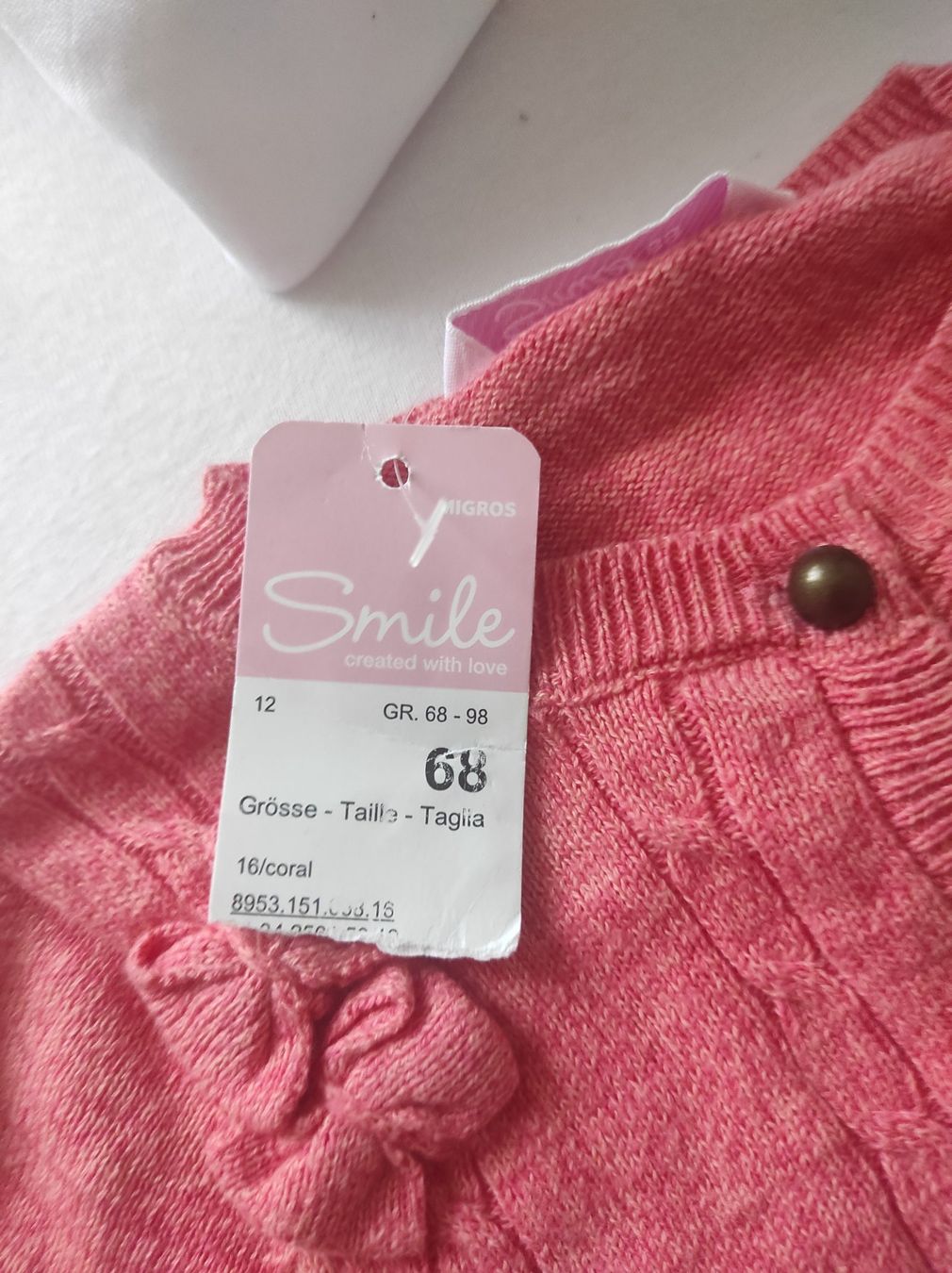 Maglioni & Felpe: Cardigan bebe t.68 cm – Nuovo (secondo la descrizione) da Renens VD venduto da cla_7zv5 1