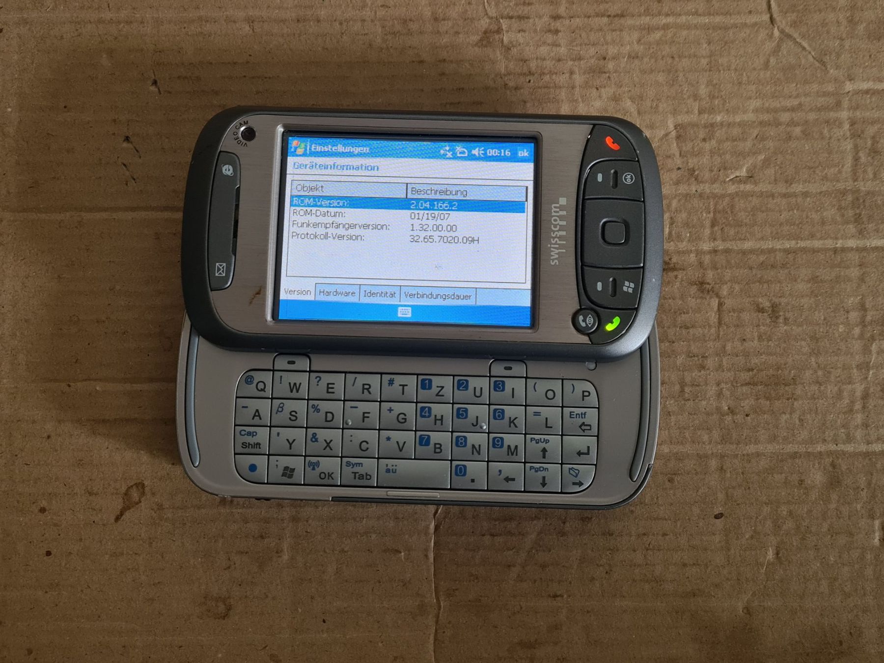 HTC Telefoni cellulari / Smartphones: Windows Pocket PC Smartphone ohne Sperre: HTC Herm 200 – Usato da Winterthur venduto da Opusco 3