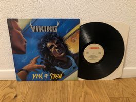 VIKING - MAN OF STRAW LP EU 1989 TRASH METAL