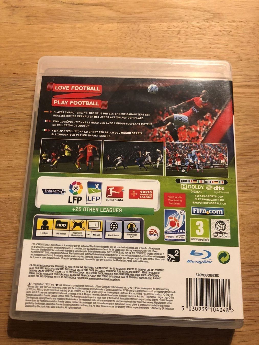 Sony Spiele: FIFA 12 für Sony PS3 – Gebraucht aus Kestenholz von Inna09 1
