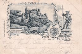 Gelterkinden   BL  -   FARNSBURG und Ritter    um  1 9 0 4
