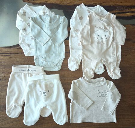 Baby Kleiderpaket C&A Herbst Strampler Body Hose 50/56