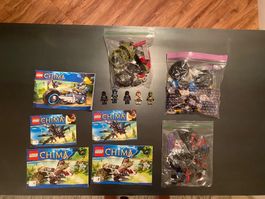 3 Lego Legends of Chima Sets, 70000, 70001 und 70007