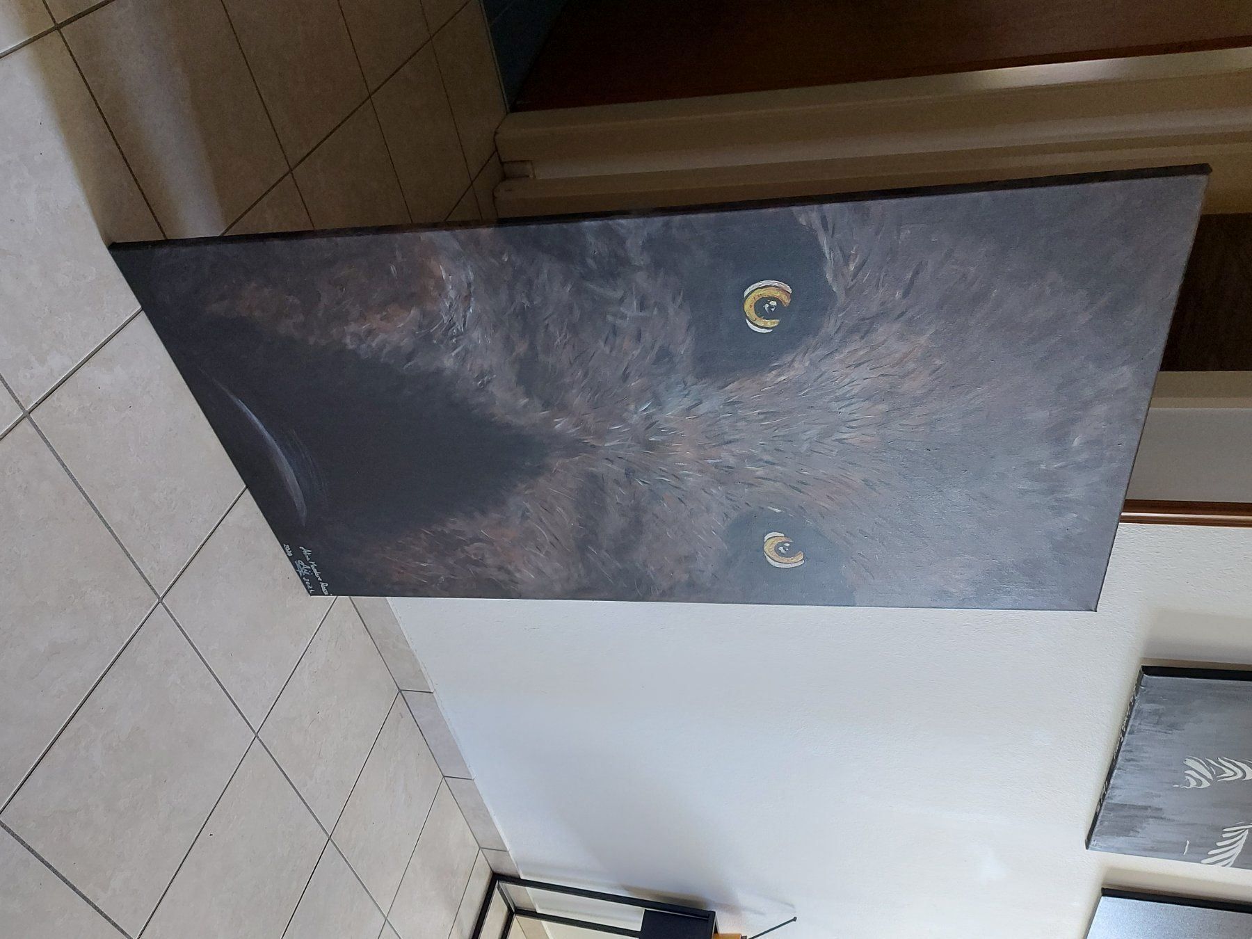 Dipinti: Dipinto originale su tela 130x70 cm – Nuovo e nell'imballaggio originale da Coldrerio venduto da Addicted2Art 2