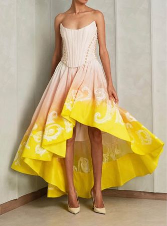 Zimmermann Silk Linen Midi Dress[Rrp $2850]