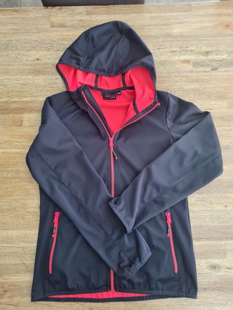 Softshelljacke CMP dunkelblau/pink Gr. 164