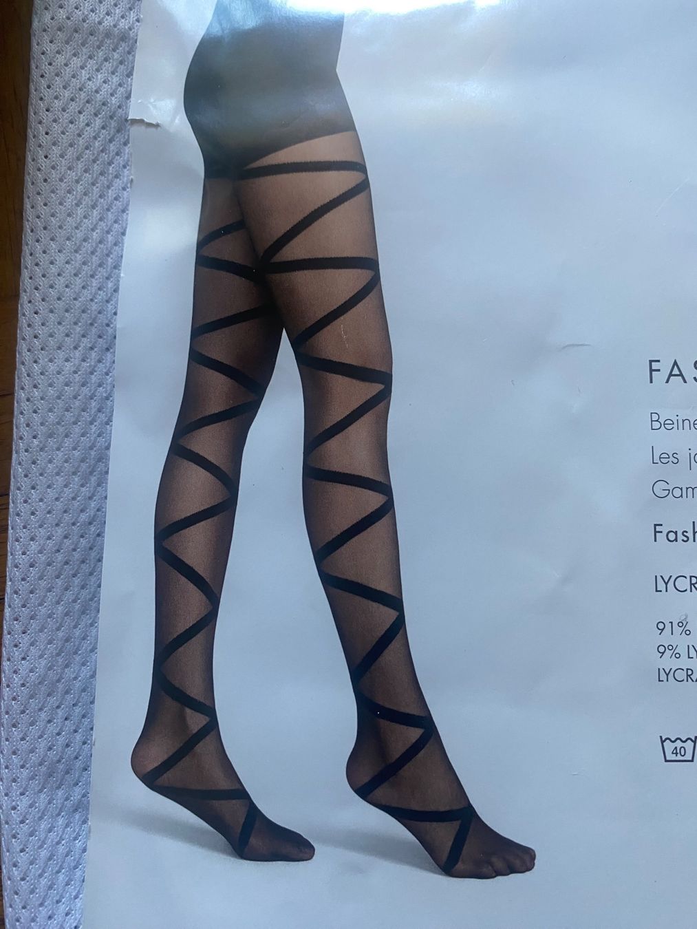 Collants: Bas noir 90 Den gr 36 – Neuf avec emballage d'origine à Morges par Vendeuse123456 1