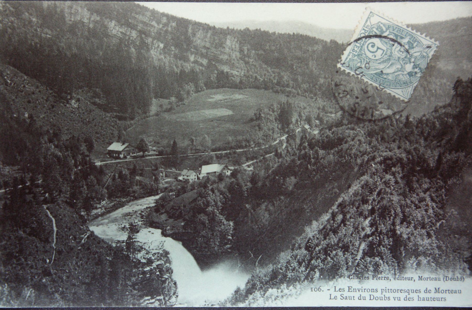 Cartoline postali: Le saut du doubs – Usato da Le Locle venduto da Roger46