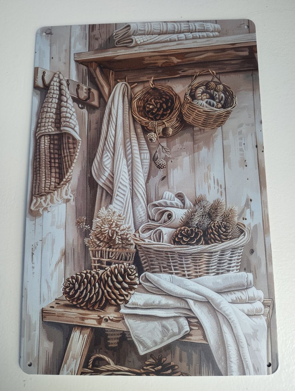 Insegne: Blechschild Wachküche antik – Nuovo e nell'imballaggio originale da Ostermundigen venduto da Dinge1 8