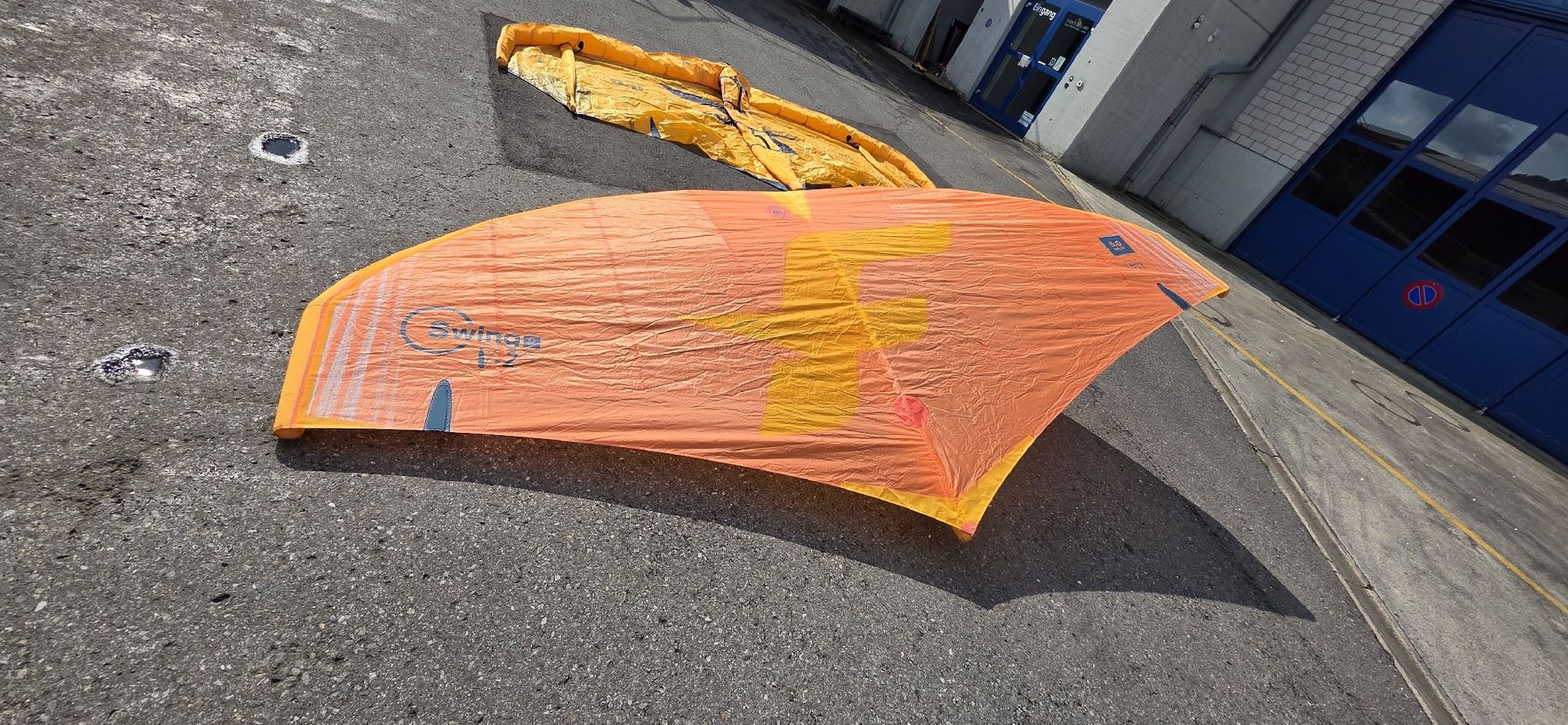Surf: F-One Swing V.2 Wing 5.0 sqm – D'occasion à Goldau par antch 4