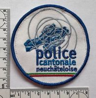 1 Polizei Abzeichen Police Cantonale Neuchateloise