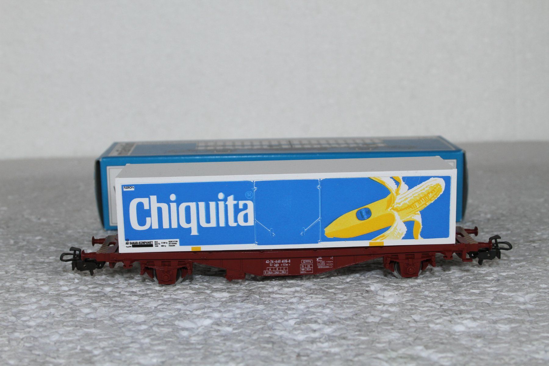 Märklin Modelleisenbahnen: Märklin Sj Containerwagen Chiquita – Gebraucht aus Triesen von cor_62ts 3