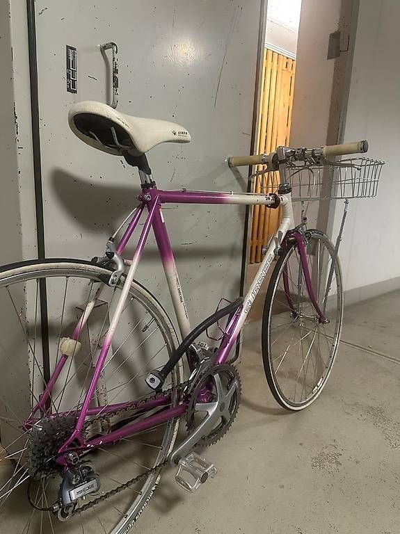 Biciclette: Custom Singlespeed / Fixie in Pink-Weiss – Usato da Langnau am Albis venduto da vietnam24 2