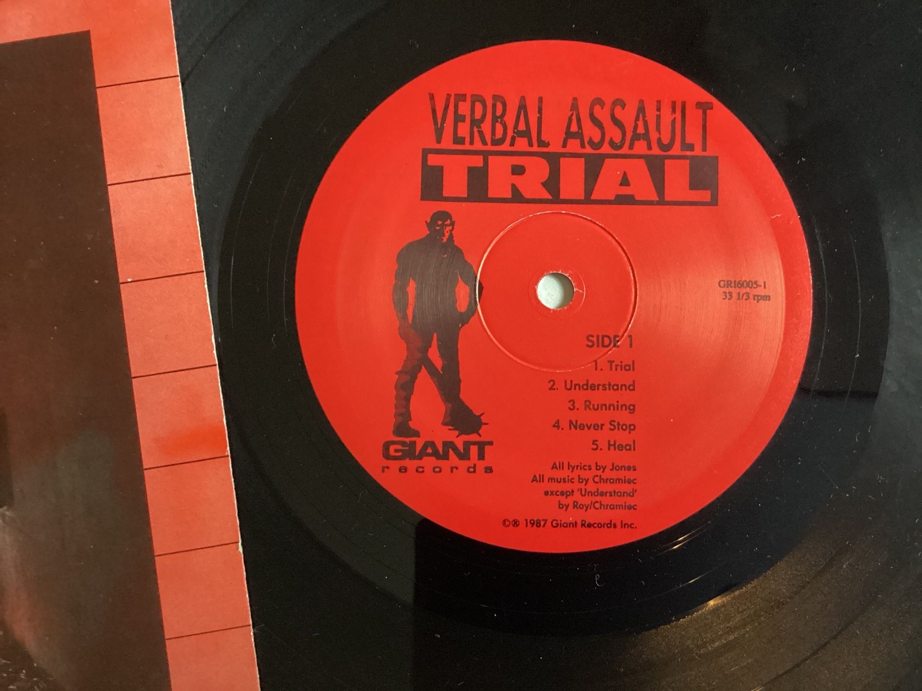 Dischi in vinile: Verbal Assault LP - Trial – Usato da Gutenswil venduto da Hamzian 1