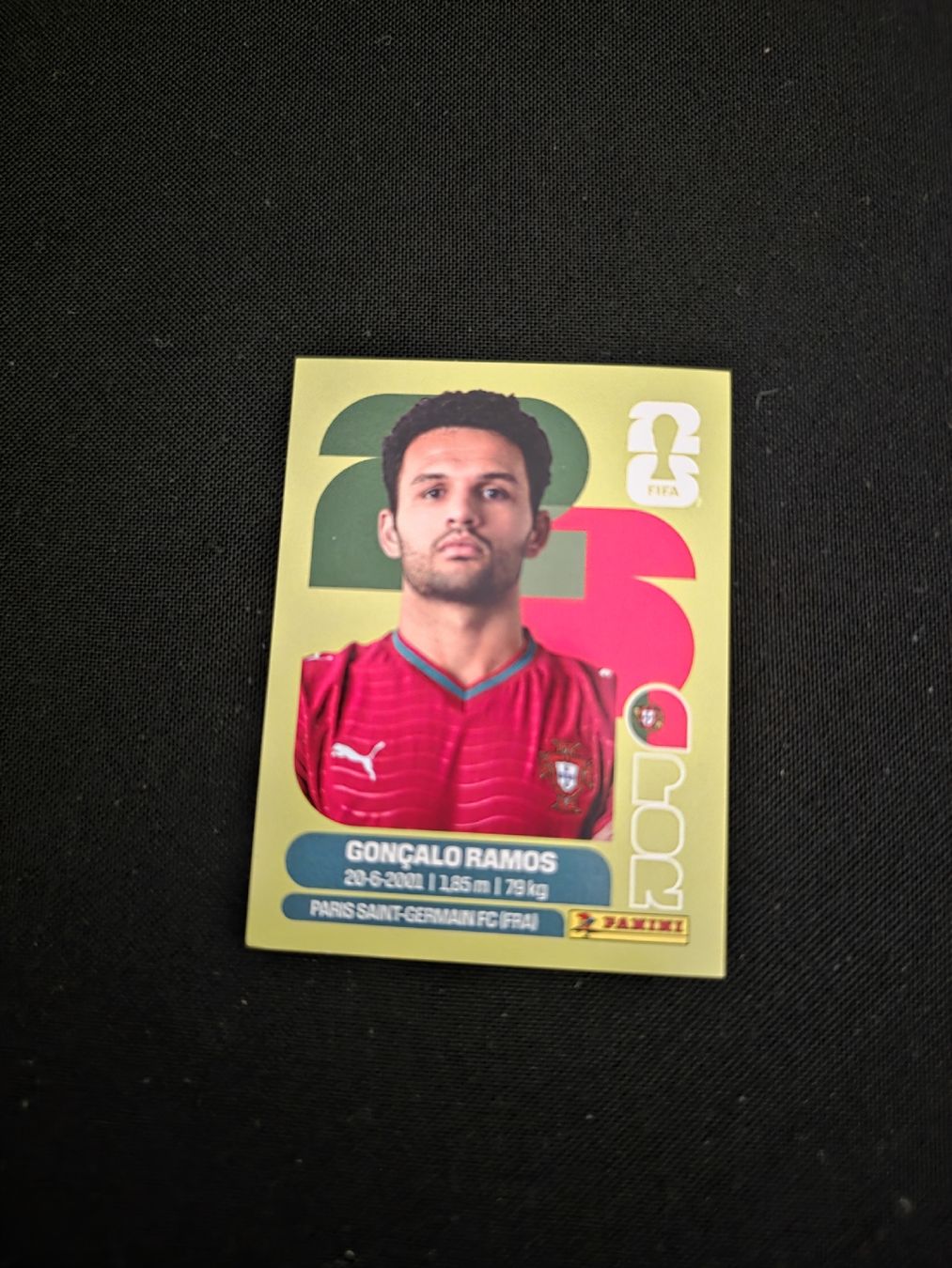 Panini Sammelbilder & Trading cards: Panini Gonçalo Ramos 2026 – Neu und originalverpackt aus Luzern von Joaomassano