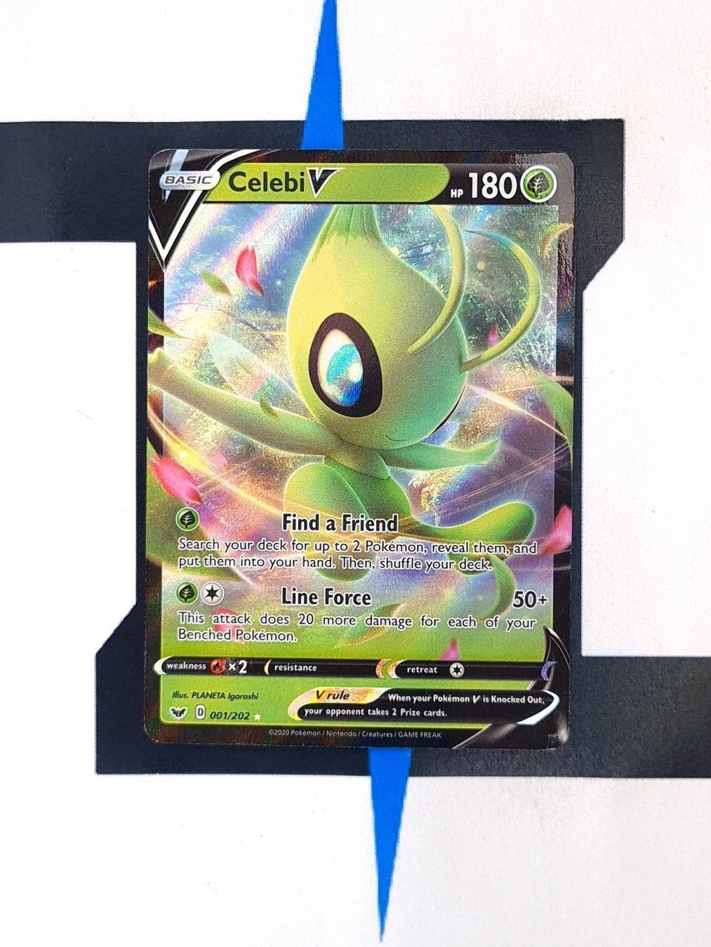 Pokémon Sammelbilder & Trading cards: Celebi V SSH001 EN Good – Gebraucht aus Basel von Zadoys