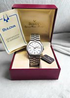 Bulova Accuquartz Vintage mit Box und Garantie NOS