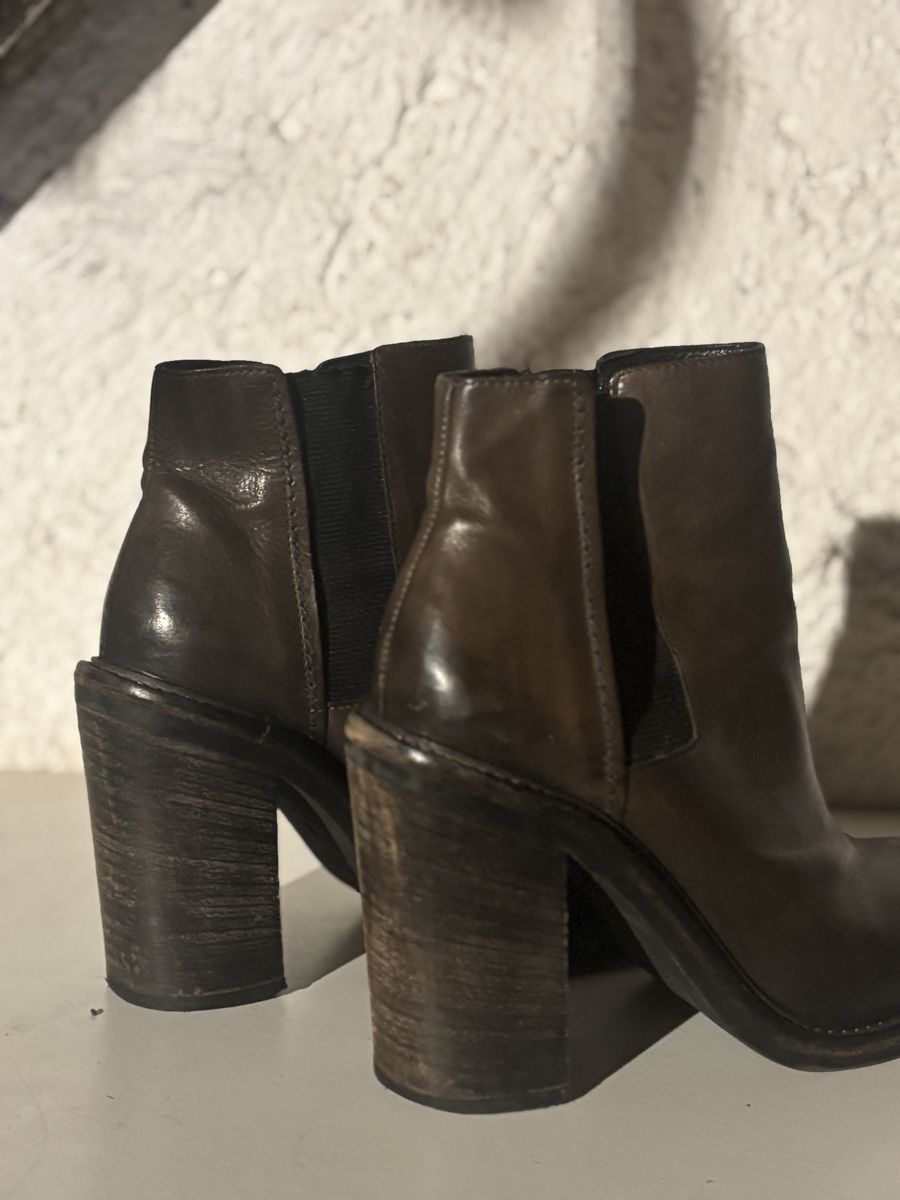 Vic Matié Scarpe da donna: Stiefeletten braun Leder – Usato da Zürich venduto da YA-LE 1