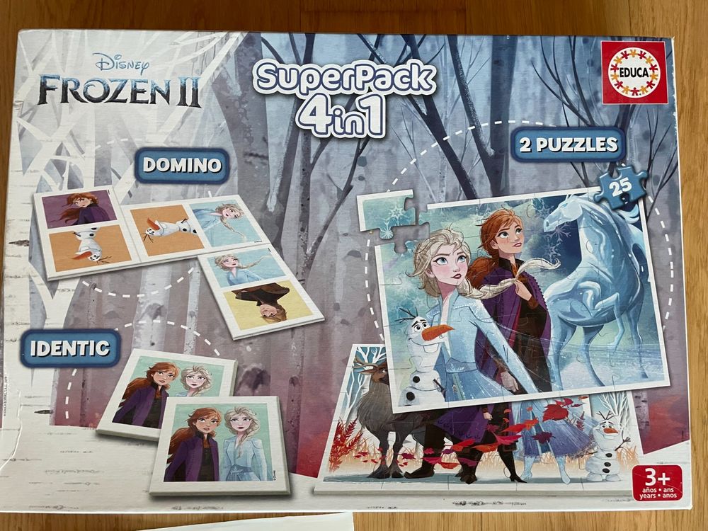 Disney Frozen II - La reine des Neiges - Super Pack 4in1 Edu (Gebraucht ...