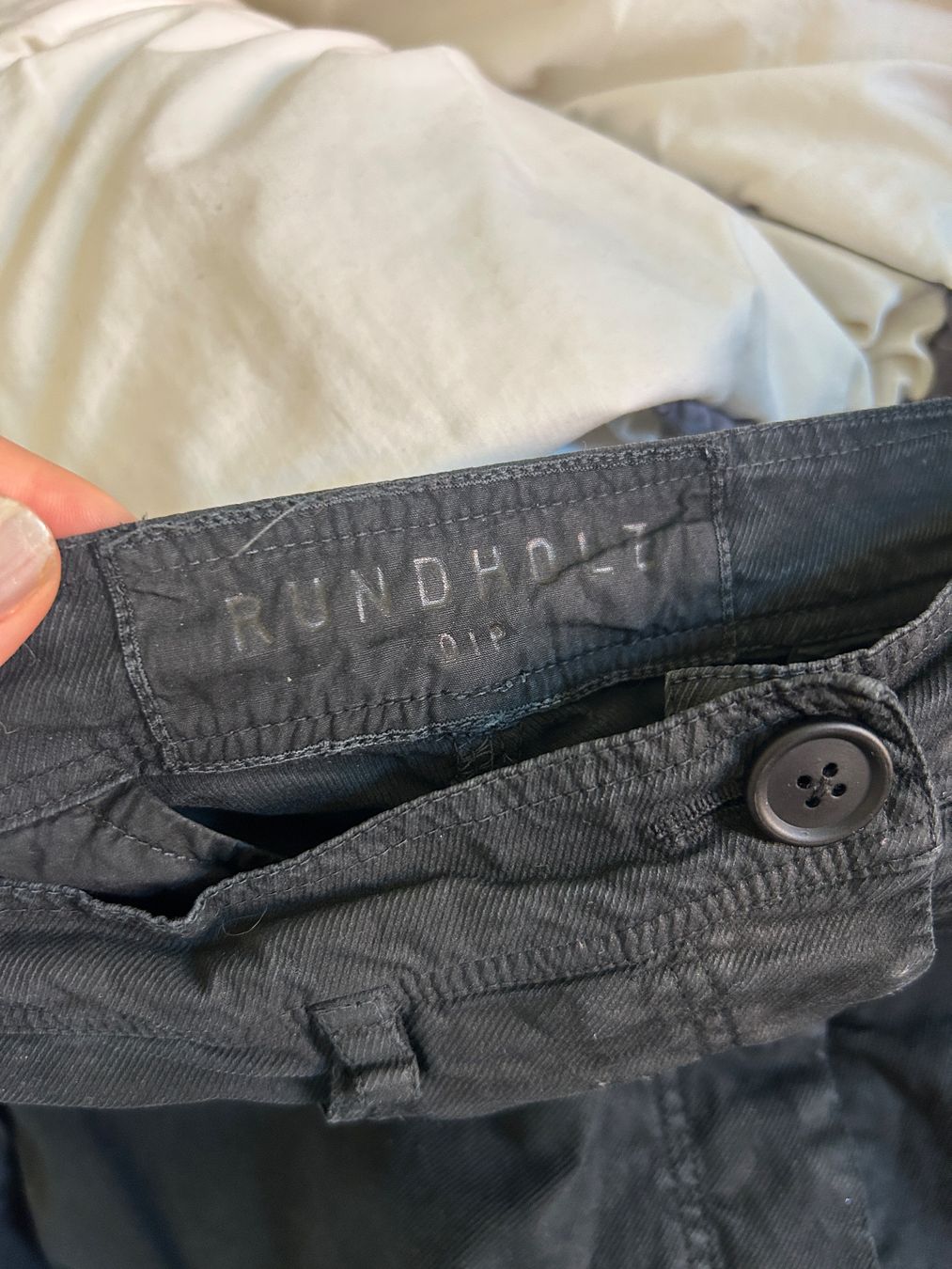 Rundholz Pantaloni: Rundholz x nasa pants – Usato da basel venduto da wastedworld 5
