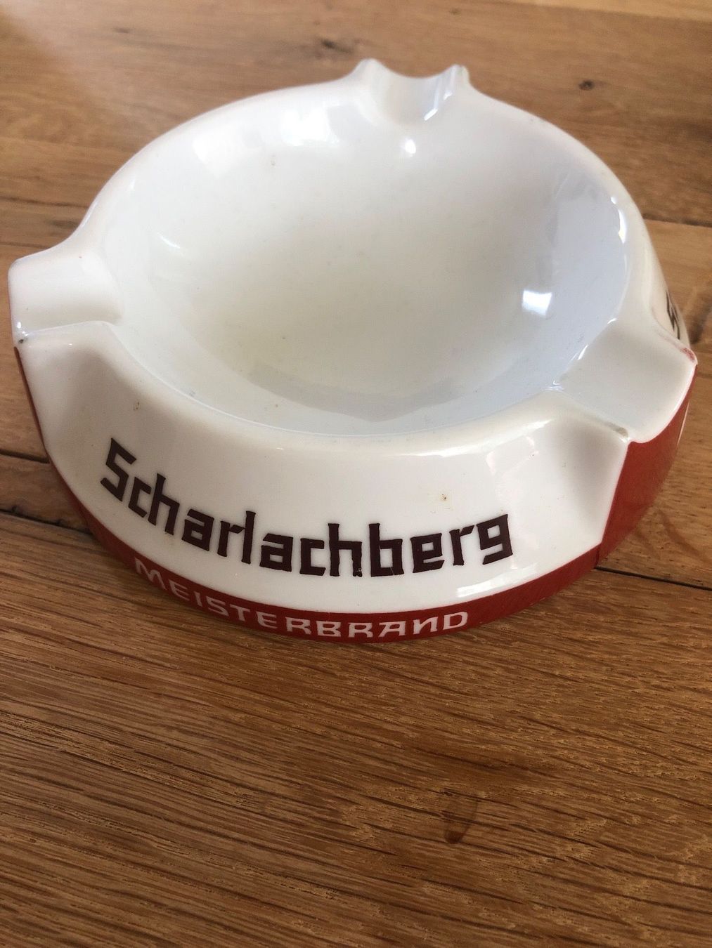 Portacenere: Scharlachberg Meisterbrand Aschenbecher – Usato da Winterthur venduto da cheerio97