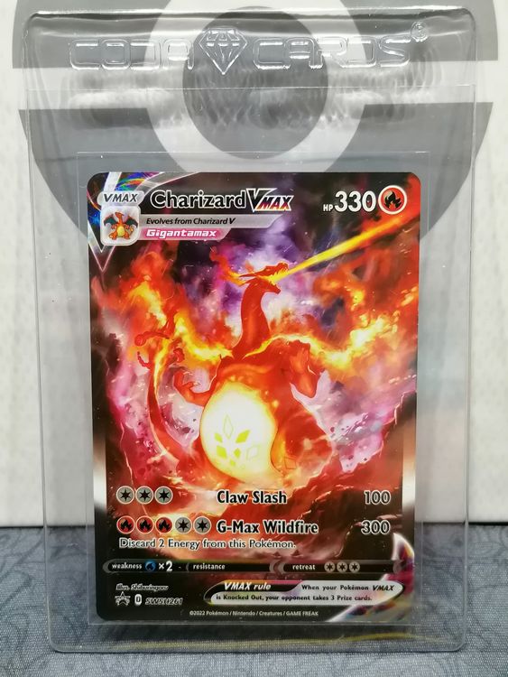 CHARIZARD VMAX UPC PROMO SWSH261 ALT ART POKEMON KARTE | Kaufen Auf Ricardo