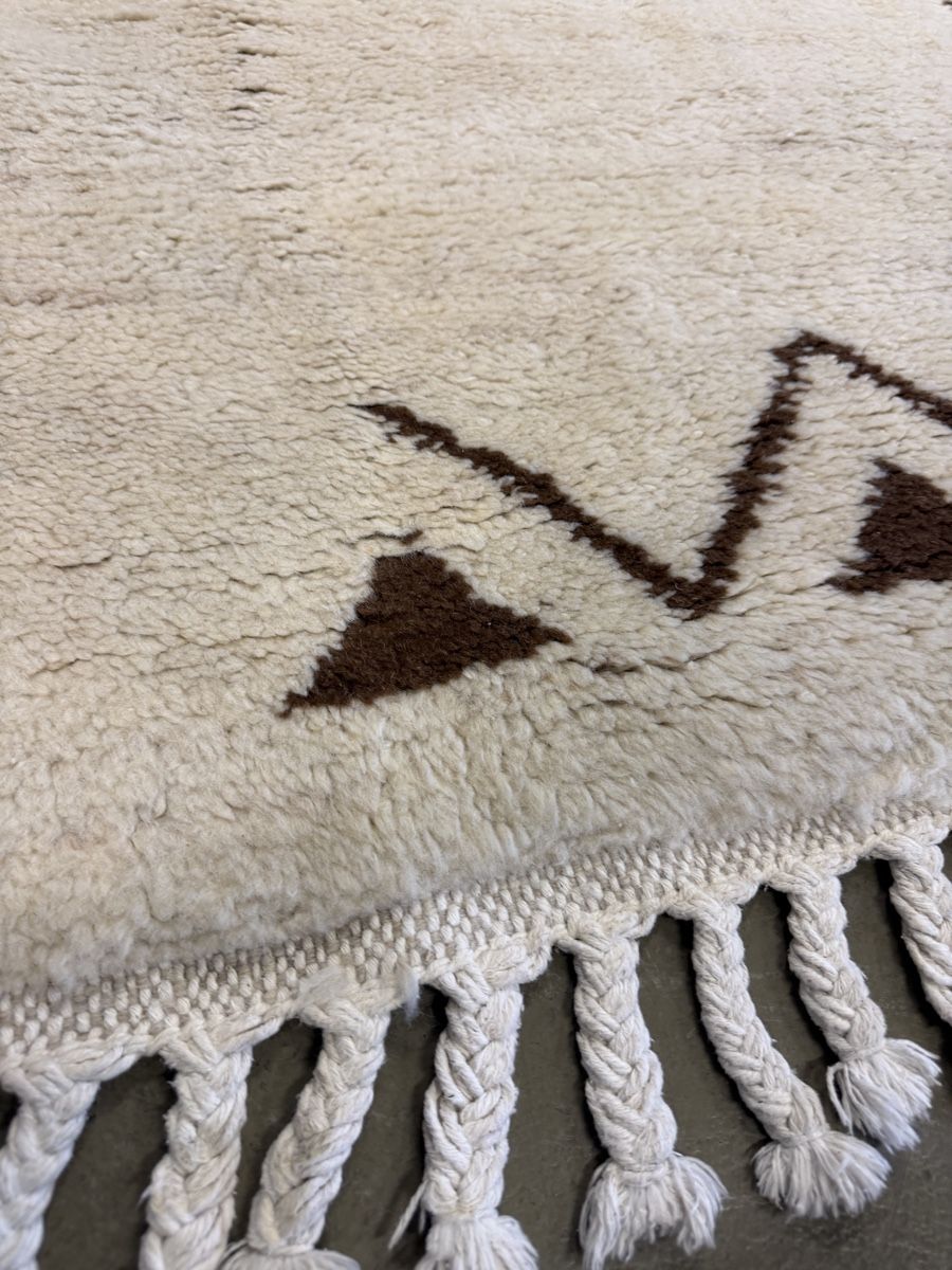 Tappeti: Teppich Beige mit Muster Fransen gut erhalten 203x154cm – Usato da Strengelbach venduto da RaenAntikDesign 3