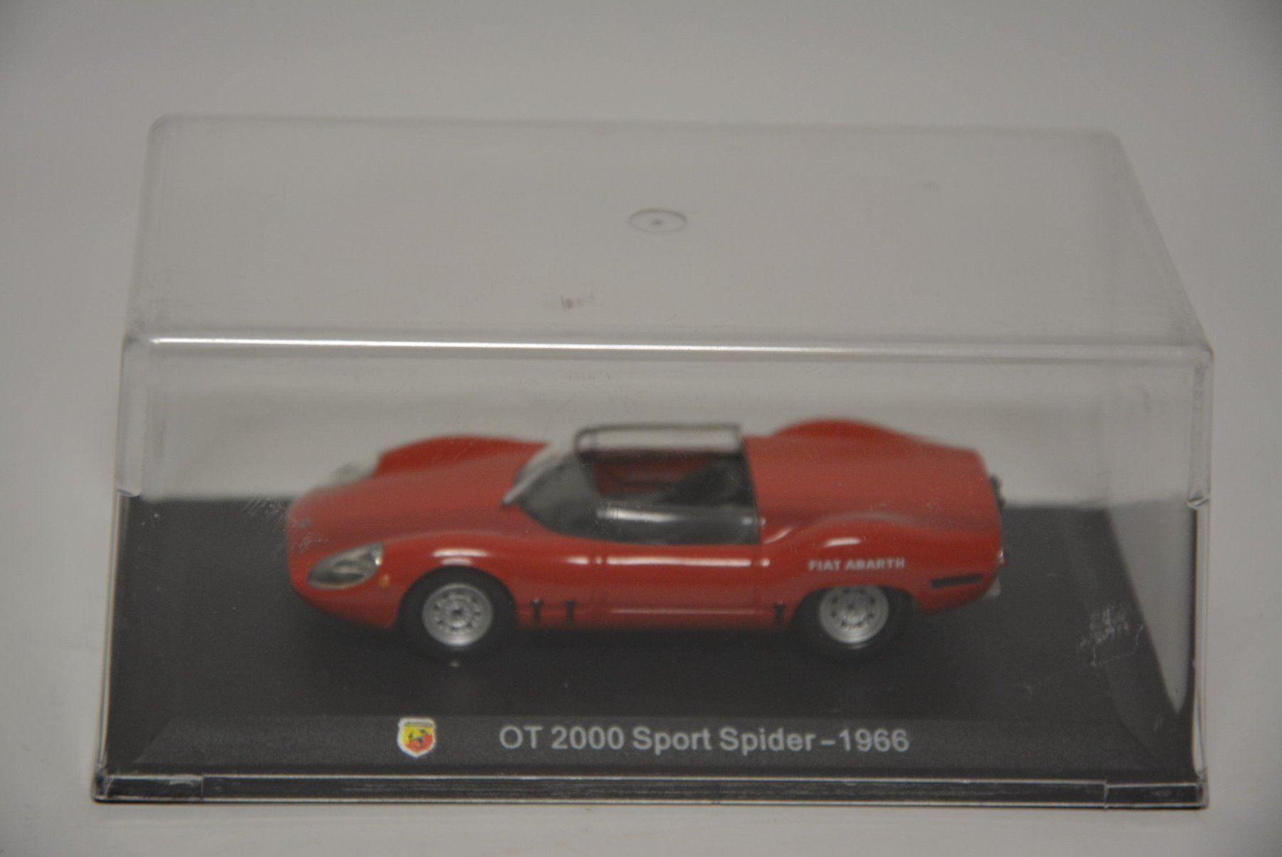 Abarth Modellini d'auto: Abarth OT 2000 Sport Spider 1966 , 1:43 – Nuovo (secondo la descrizione) da Goldach venduto da Feivel9