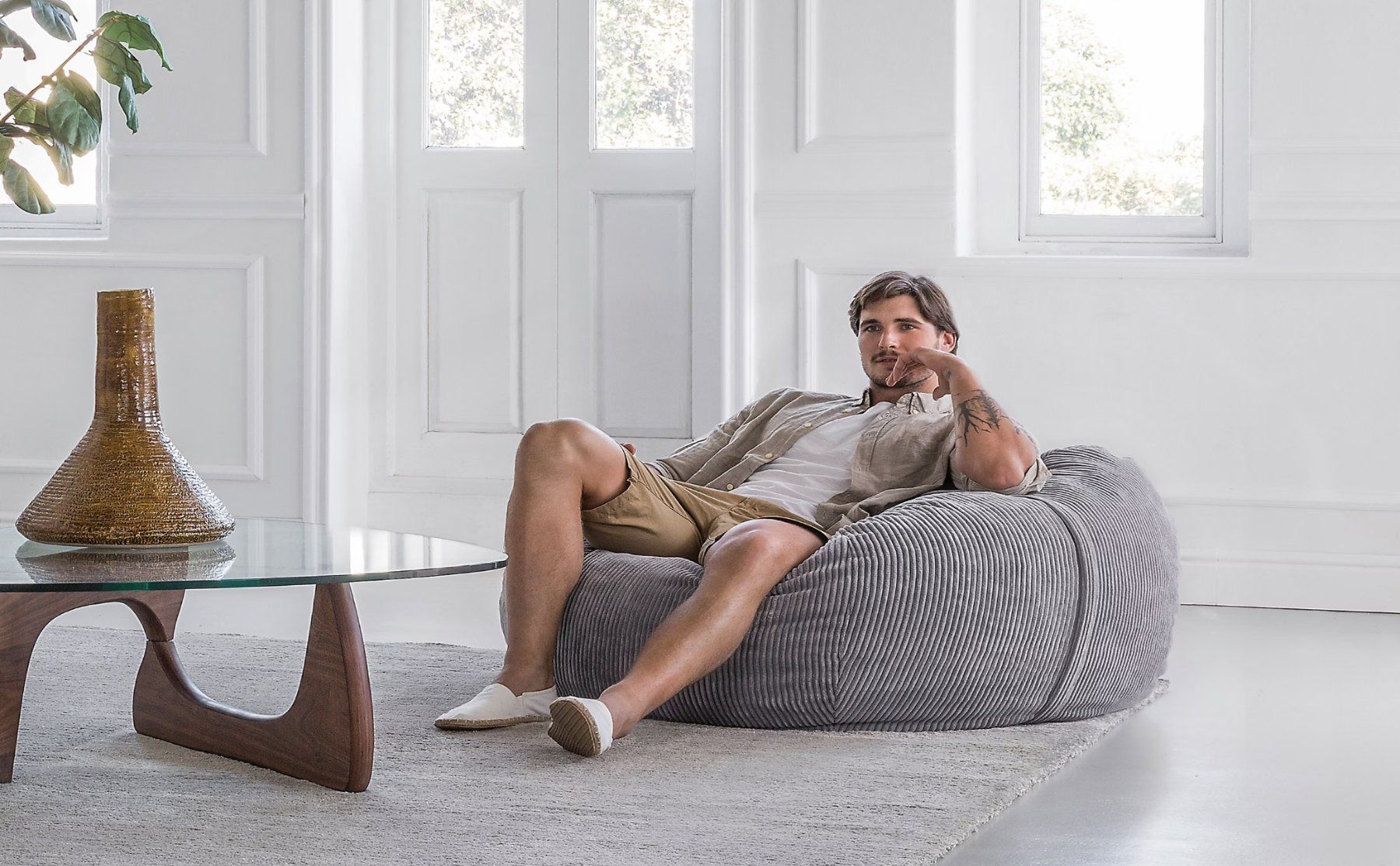 Vetsak Poltrone: vetsak Velours in Light Grey – Usato da Wängi venduto da XquisitX 1