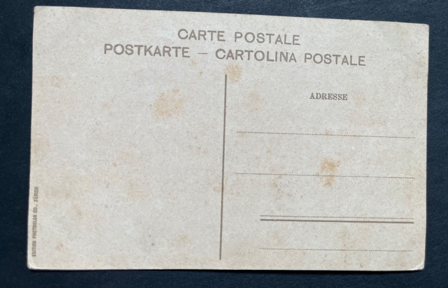 Cartoline postali: Göschenen - Villa Zahn, ca. 1915 – Usato da Ostermundigen venduto da DaxKarten-75 1