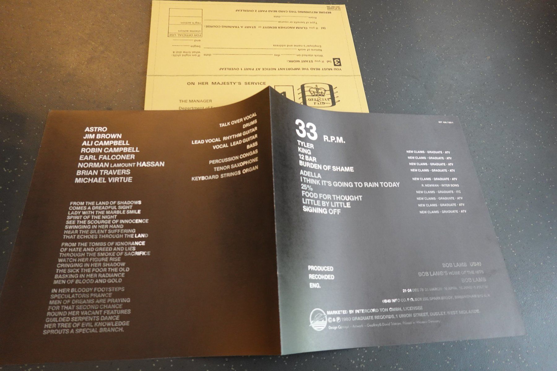 Dischi in vinile: 2x Schallplatte von UB40 'Singing Off' - Vinyl – Usato da Jona venduto da JOberg_25 5